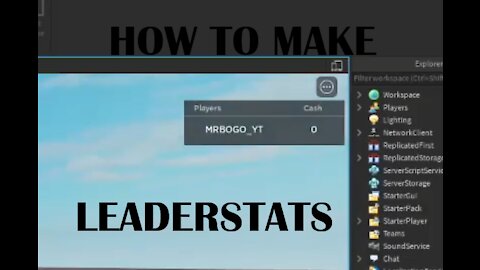 How to leaderstats on Roblox