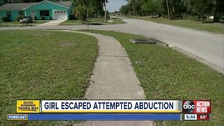 Girl escaped attempted abduction in North Port