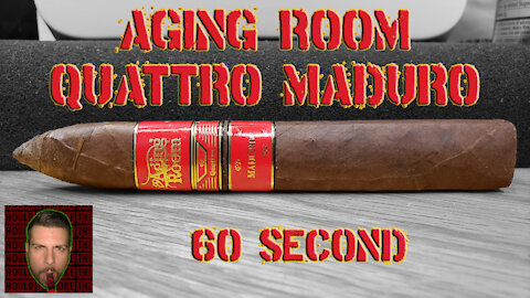 60 SECOND CIGAR REVIEW - Aging Room Quattro Maduro - Should I Smoke This