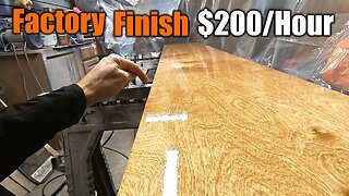 Get A Factory Finish On Cabinets And Furniture | $200/Hour In Your Garage | THE HANDYMAN |