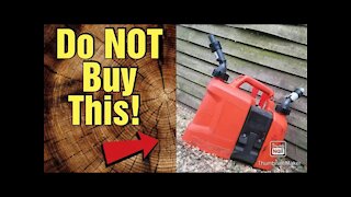 Husqvarna Combi can review - Do NOT buy until you have seen this!