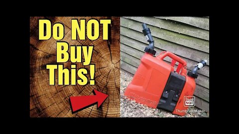 Husqvarna Combi can review - Do NOT buy until you have seen this!