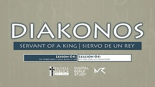 DIAKONOS S01E04: In three days I will raise it up | En tres días lo levantaré