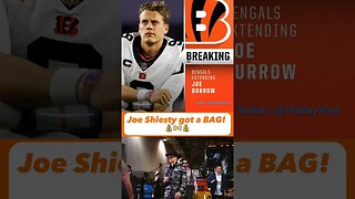 BENGALS JOE BURROW IS NOW THE HIGHEST PAID QB IN THE NFL AFTER GETTING THE BAG💰🔥 #nfl #shorts #fyp