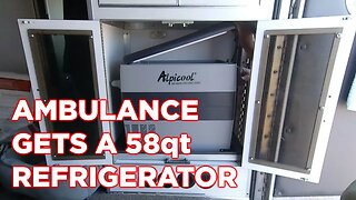 New Fridge Installed in Ambulance | Ambulance Conversion Life