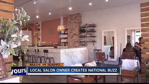 Local salon owner creates national buzz