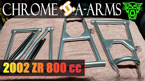 02 Arctic Cat ZR 800 CCE Rebuild Part 6: Improving and Restoring A-Arms