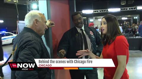 Behind the scenes with Chicago Fire