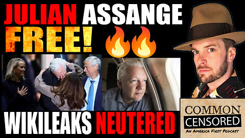 Julian Assange FREE! WikiLeaks NEUTERED!!!!