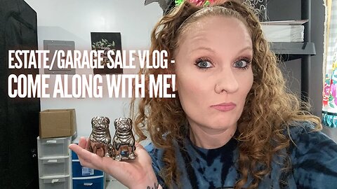 Estate/Garage Sale Vlog - Come Along With Me!