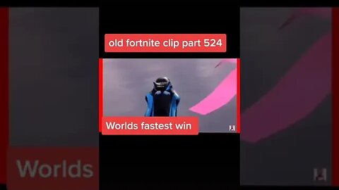 World fastest win in fortnite #Shorts #shorts #fortnite