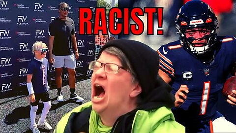 Woke Sports Media Says It's RACIST That White Child Is A Fan Of Bear QB Justin Fields
