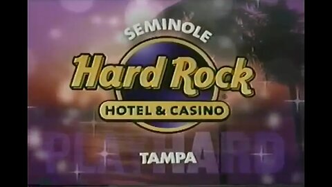 "Get Stoked" Vintage Seminole Hard Rock Casino Commercial Tampa (Lost Media)