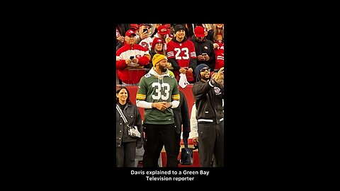 NBA’s Anthony Davis Brings LA Comrades To CHEER On Packers Vs 49ers