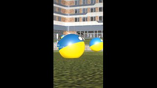 3D Countryballs - Russian Attack vs Ukraine