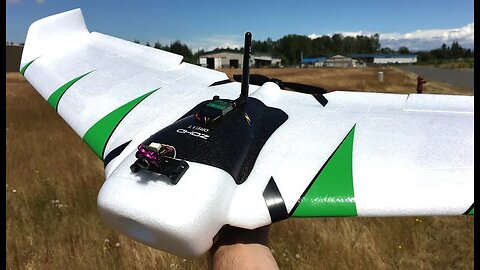 ZOHD Orbit FPV Flying Wing RC Plane With RunCam Micro Sparrow 2 FPV Camera