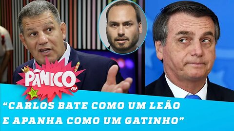 Bolsonaro é uma pessoa quando está com Carlos e outra quando está sem ele, diz Bebianno