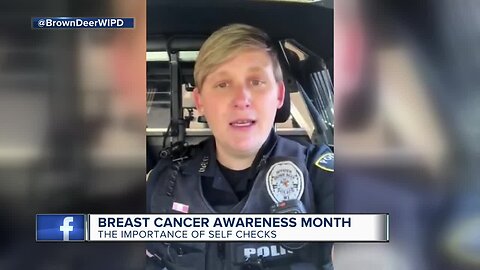 Brown Deer officer shares her story of breast cancer journey