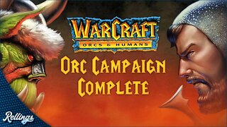 Warcraft: Orcs & Humans (PC) | Orc Campaign (No Commentary)