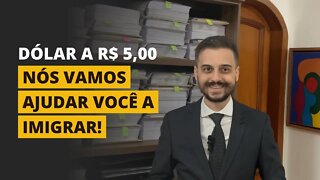 IMIGRE COM O DÓLAR MAIS BARATO!