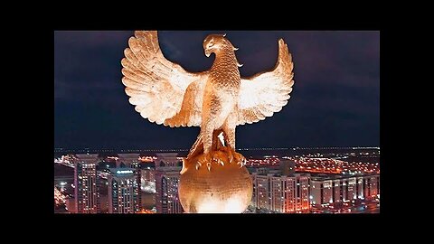 VISITA TURISTICA AD ASTANA(Nur-Sultan) CITY IN KAZAKISTAN (1350000 abitanti) DOCUMENTARIO PENSO CHE ABBIA UN PO'TROPPA SIMBOLOGIA MASSONICA E ORA VE LA MOSTRO città dove si svolge il congresso dei leader delle religioni mondiali