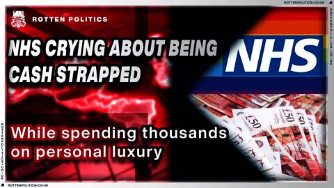 Money Pit NHS personal spending spree