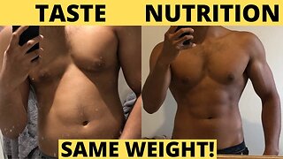 Eating for TASTE vs NUTRITION (My diet life story)