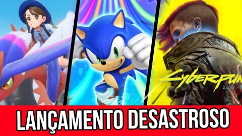 3 JOGOS com LANÇAMENTOS DESASTROSOS #shorts