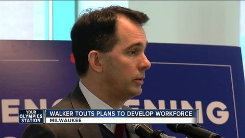 Walker unveils plans to prepare workforce on days to come