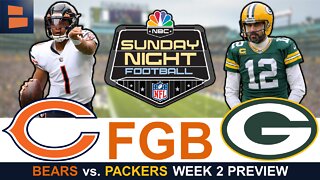 Chicago Bears vs. Green Bay Packers Preview | NFL Week 2 Sunday Night Football