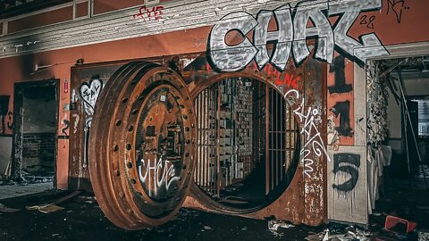 Abandoned Bank in Gary Indiana