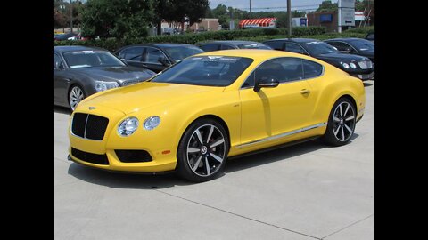 2014 Bentley Continental GT V8 S Start Up, Exhaust, and In Depth Review