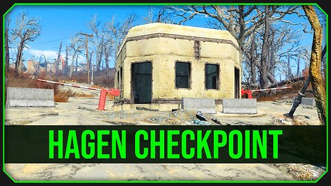 South Hagen Checkpoint in Fallout 4 - Papers Please!