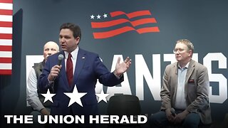 Governor Ron DeSantis Holds a Campaign Event in Grimes, Iowa