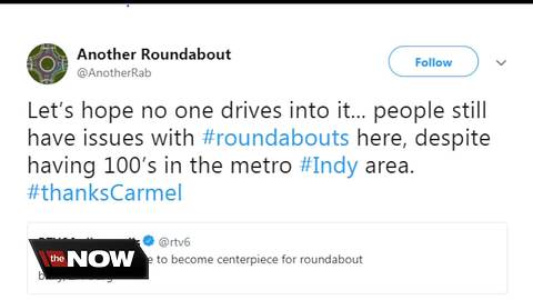 Twitter account mocks Carmel roundabout construction