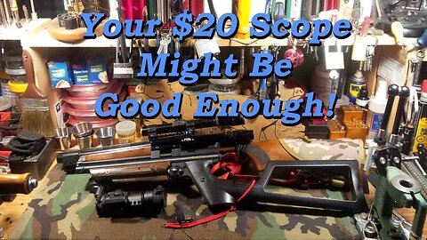 Your $20 Scope Might be Good Enough! VR to @boomstickrevenge #CheapScopes