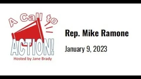 A Call to Action hosted by Jane Brady with Rep. Michael Ramone, the new House Minority Leader