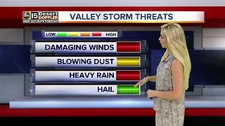 More storms possible Sunday