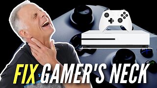 3 Quick Ways to Relieve Gamer's Neck Pain or E-sport_Computer Users)