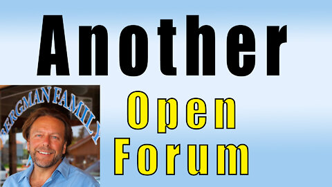 How To Live Better - Open Forum