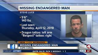 Cape Coral Police searching for missing man