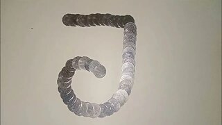 Learning Alphabet J From Money Coin