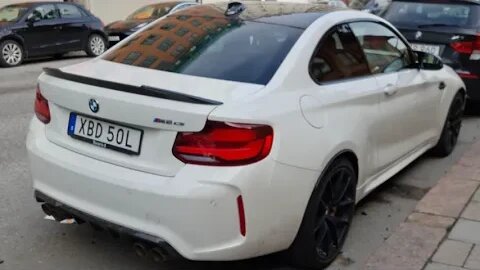 [8k] BMW M2 CS in a discreet colour. Most sporty and smallest BMW M car