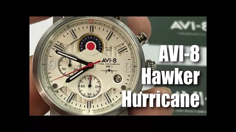 AVI-8 Hawker Hurricane Spinning Roundel Edition AV-4041-01 Chronograph Watch Review