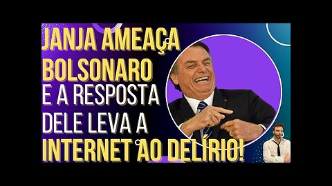 OI LUIZ - Janja diz que Bolsonaro será preso e a resposta dele leva a internet ao delírio!