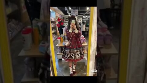 Poor Cute Cosplay Chinese Girl Trips Over The Same Rock Again and Again
