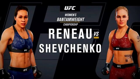 EA Sports UFC 3 Gameplay Valentina Shevchenko vs Marion Reneau