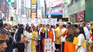 The 75th #Indian Independence Flag Hoisting Federations of Indian Associations NY NJ #india #india75