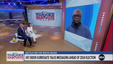 Clyburn on Biden Approval Rating Hitting New Low: ‘Young People Are Not Being Told What’s Been Done’