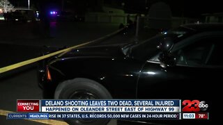 Delano Shooting leaves two dead and several injured